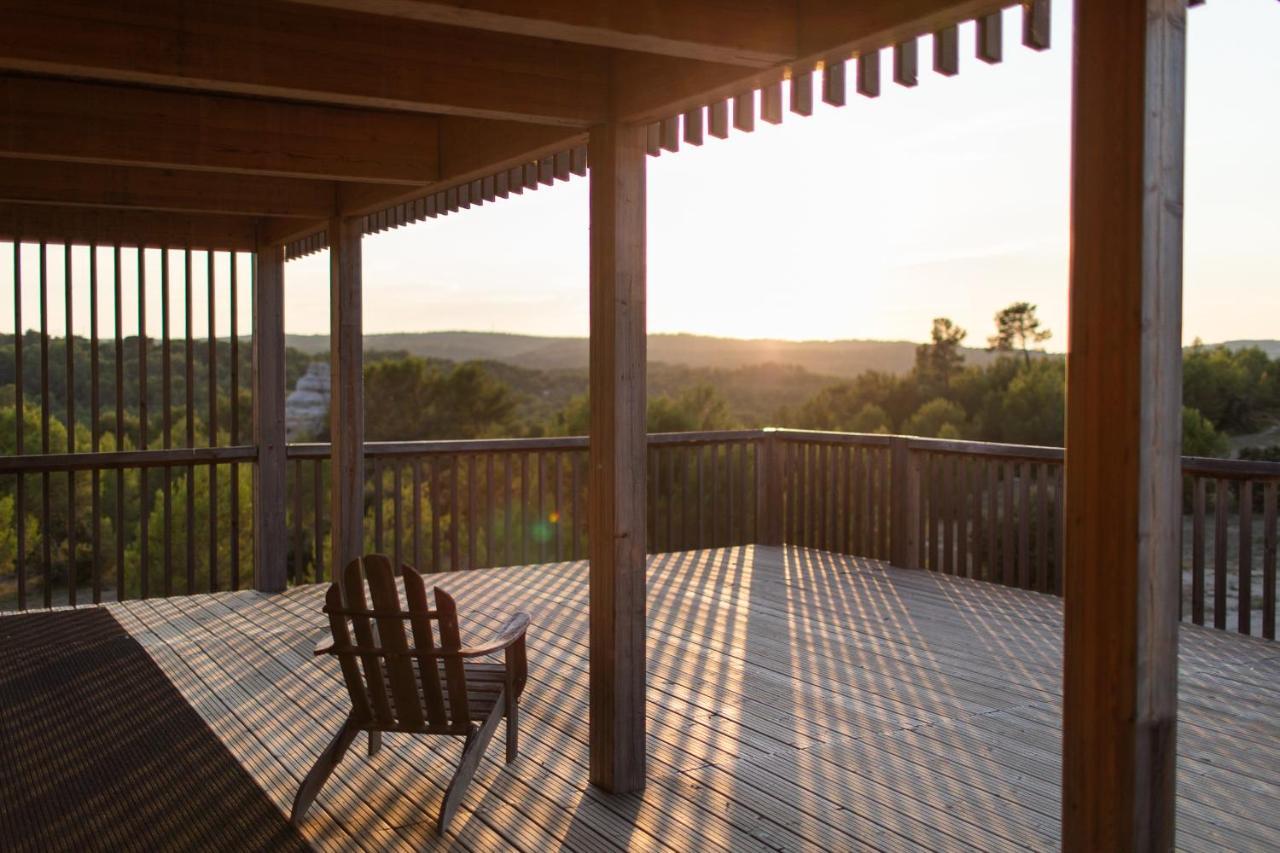 Thecamp Hotel Eco Lodge- Aix En Provence Экс-ан-Прованс Экстерьер фото